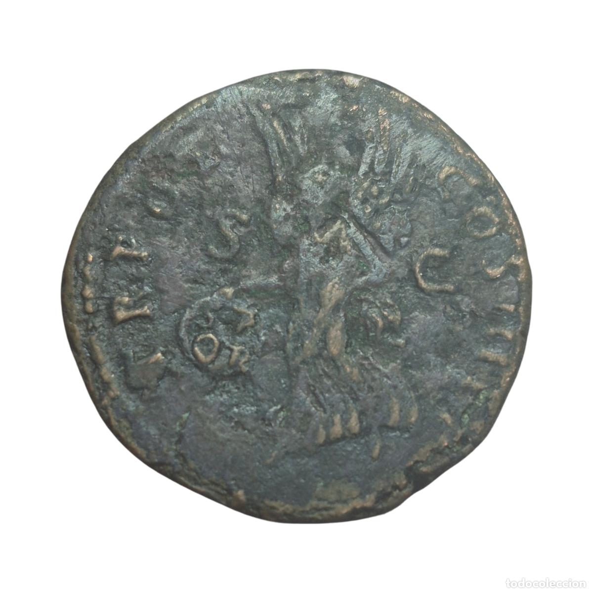 Monedas Imperio romano: NT/ AS TRAJANO REV. VICTORIA (A1239) - Foto 2