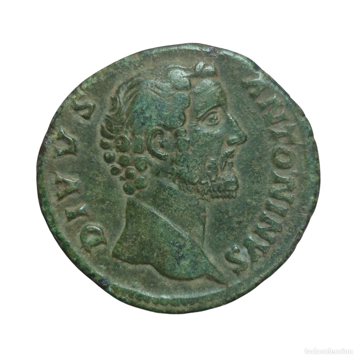 Monedas Imperio romano: NT/ SESTERCIO ANTONINO PIO REV. PIRA (A1279)