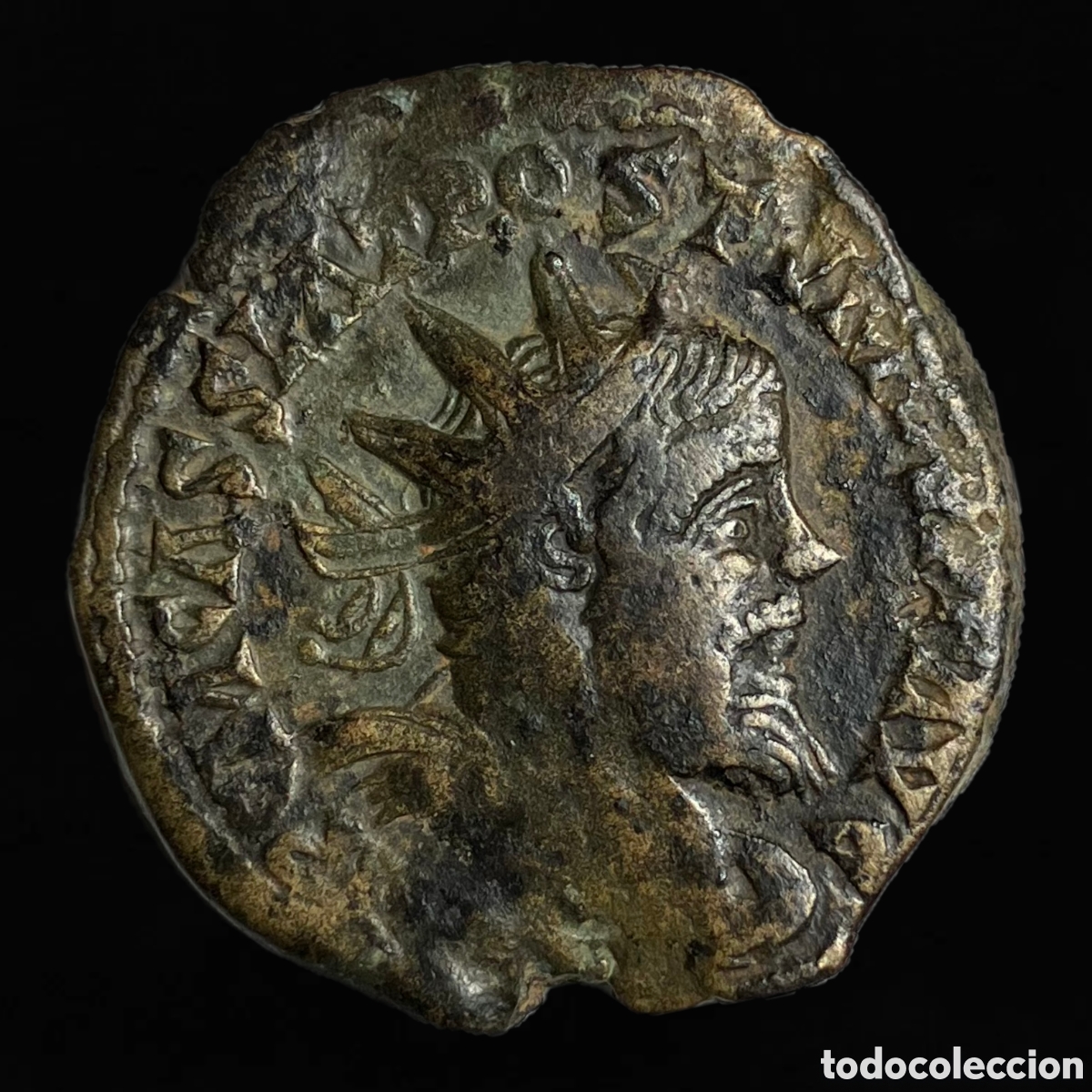 Monedas Imperio romano: Dupondio Postumo 261 d.C. Lugdunum