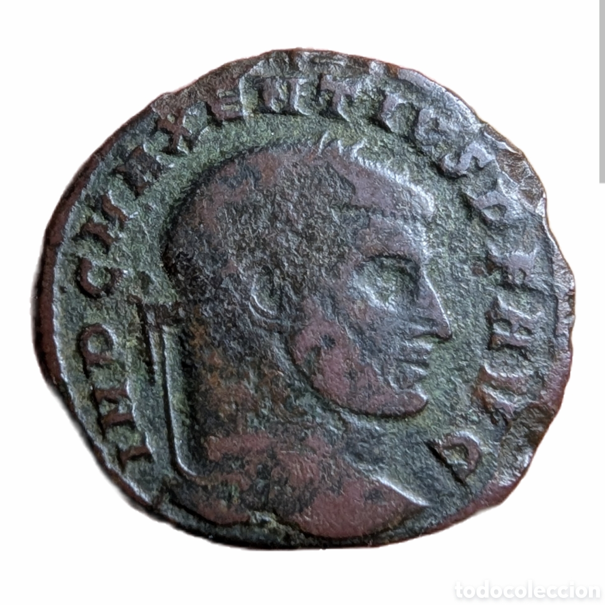 Monedas Imperio romano: Follis Majencio 308-310 d.C. Roma