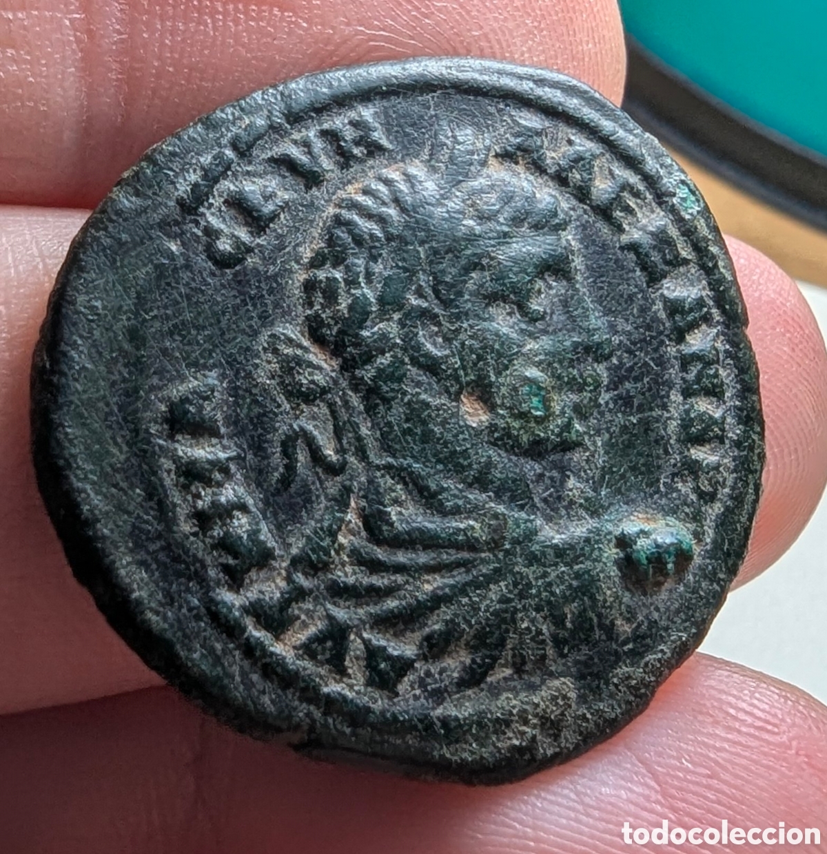 Monedas Imperio romano: Tetrassarion Alejandro Severo 222-235 d.C. Marcianopolis