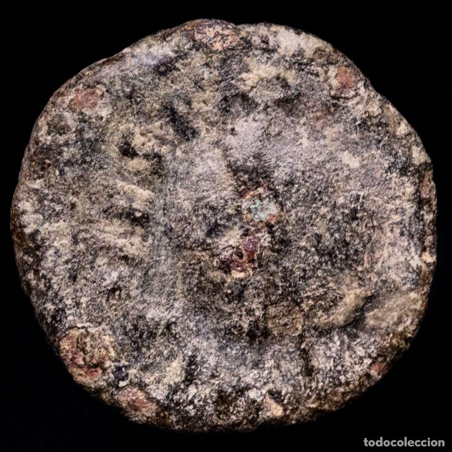 Monedas Imperio romano: Vespasiano (69-79 dC) Cuadrante. Roma. P&bull;M&bull;TR&bull;-POT&bull;P&bull;P, Caduceo