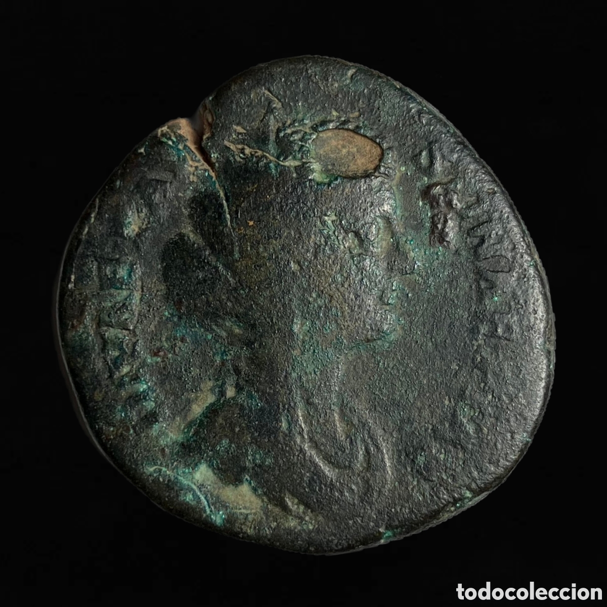 Monedas Imperio romano: Sestercio Faustina Il La Menor 176-180 d.C.