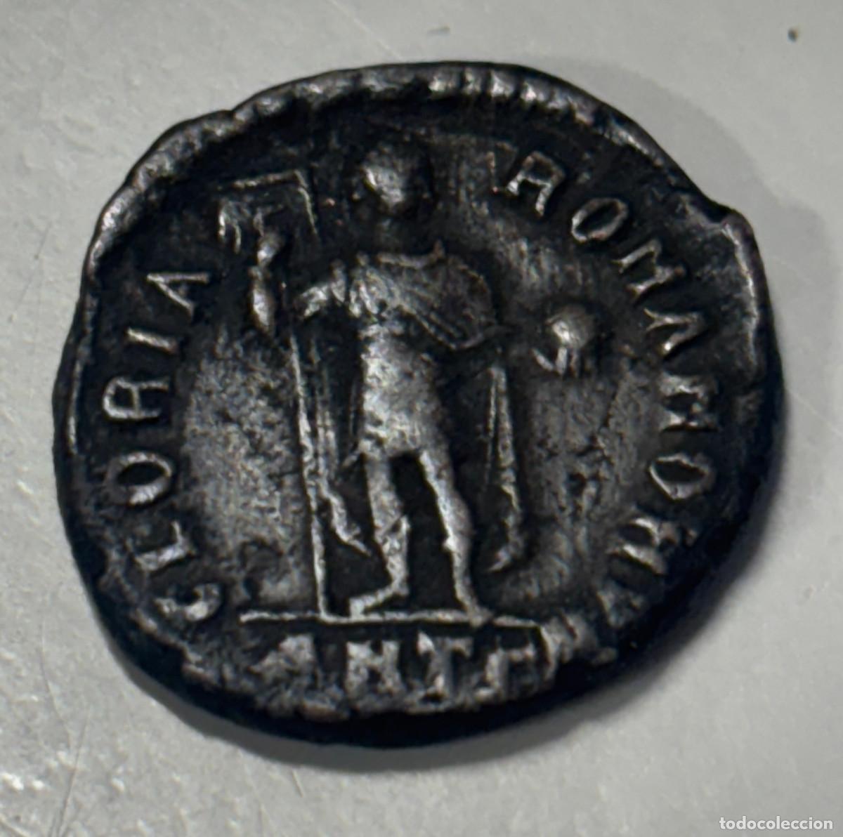 Monedas Imperio romano: Moneda Imperio romano. 2cm. di&aacute;metro. - Foto 2