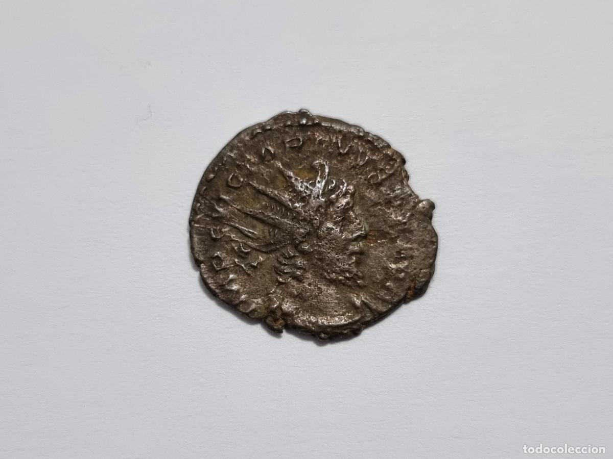 Monedas Imperio romano: Antoniano Antoniniano Victorinus Moneda Victorino Romana Imperio Roma Invictus
