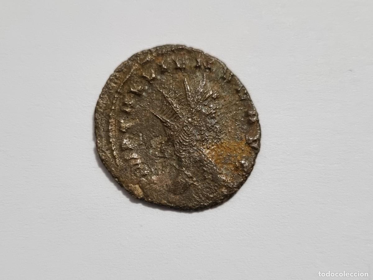 Monedas Imperio romano: Antoniano Antoniniano Galienus Moneda Galieno Romana Imperio Roma Apollini