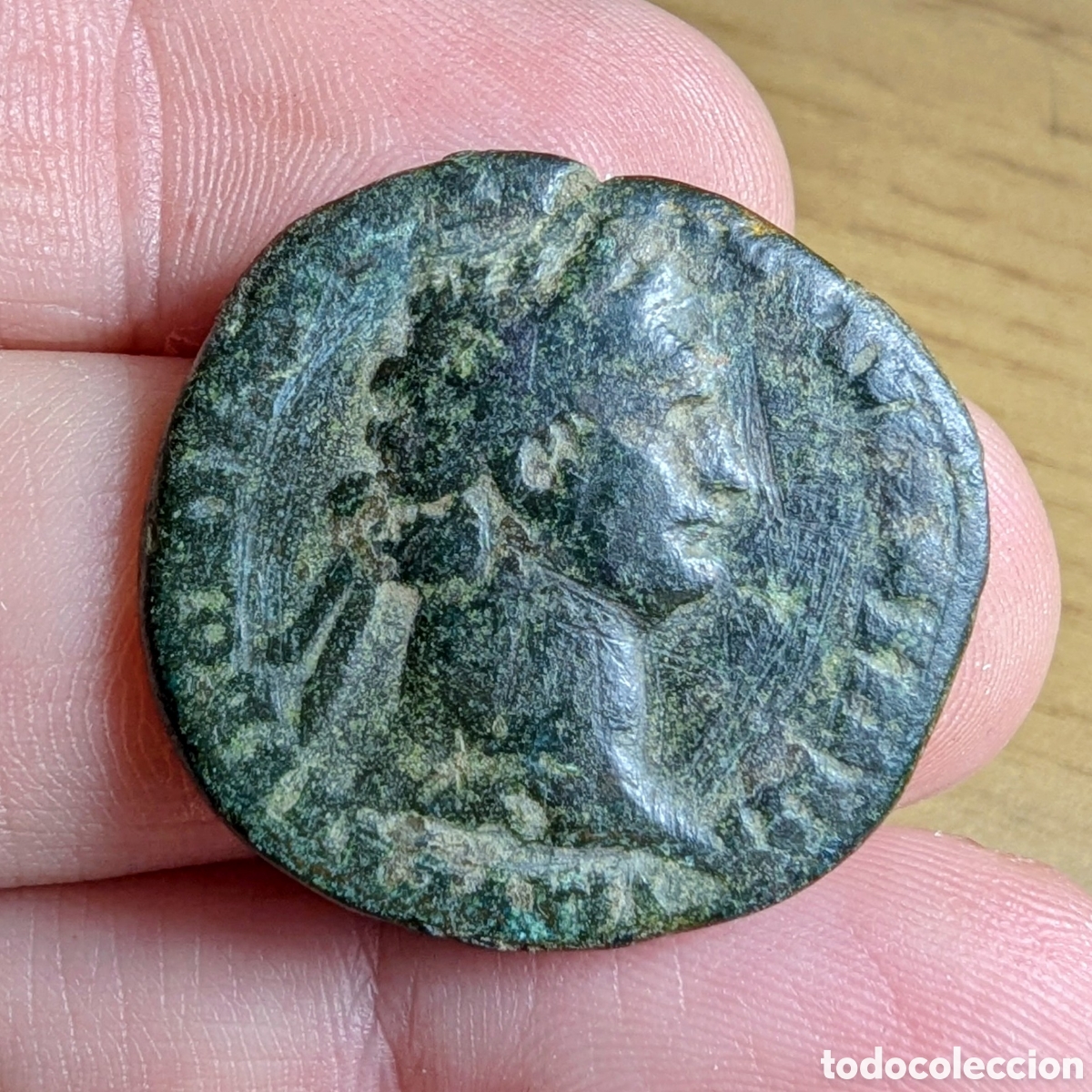 Monedas Imperio romano: As Domiciano 90-91 d.C. Roma