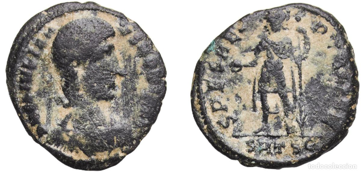 Monedas Imperio romano: Rome Roman Empire 4th - 5th Centuries AE Nummus Bronze 2.06g VF