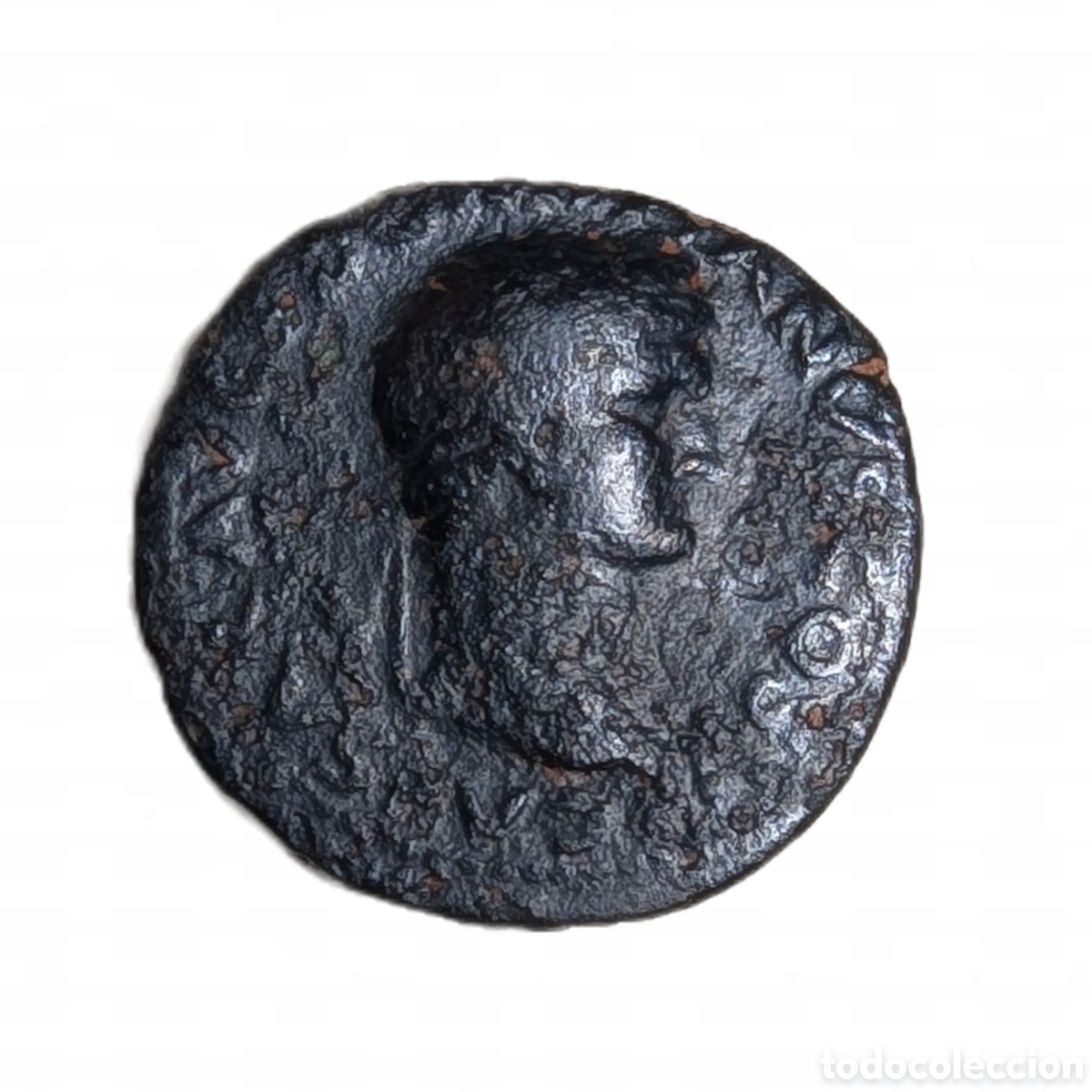 Monedas Imperio romano: As Domiciano 73-74 d.C. &rdquo;busto joven&rdquo;