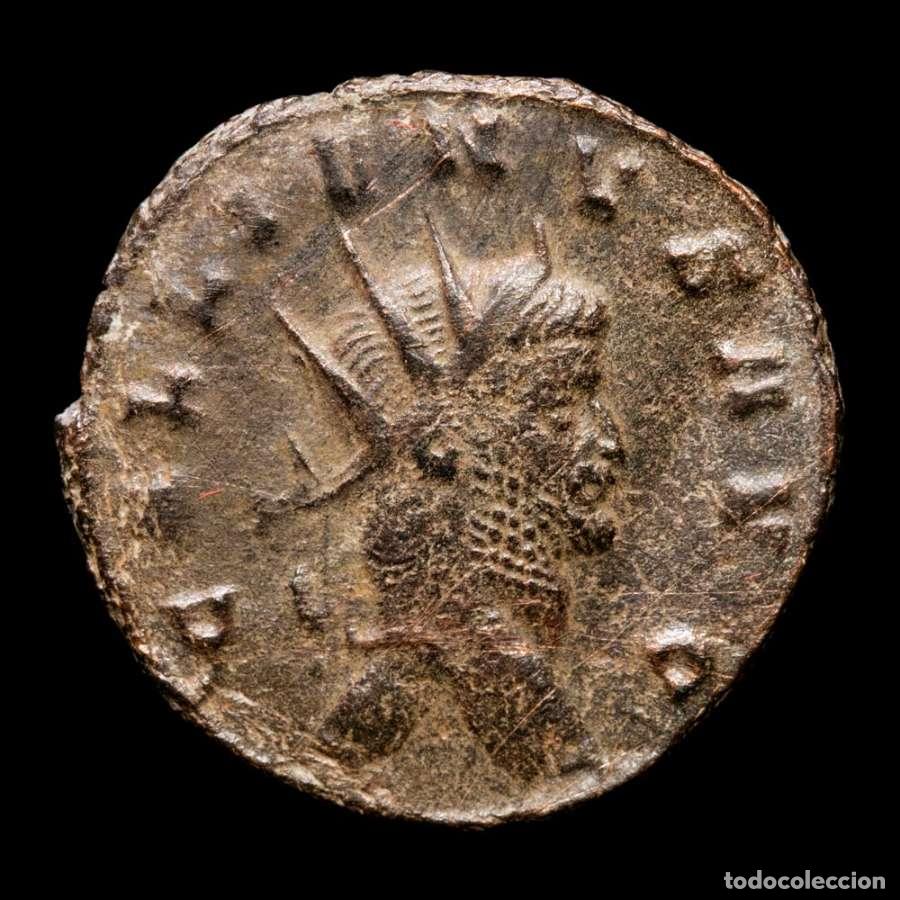 Monedas Imperio romano: Galieno. Antoniniano, Roma. DIANAE CONS AVG XI - ant&iacute;lope (236)