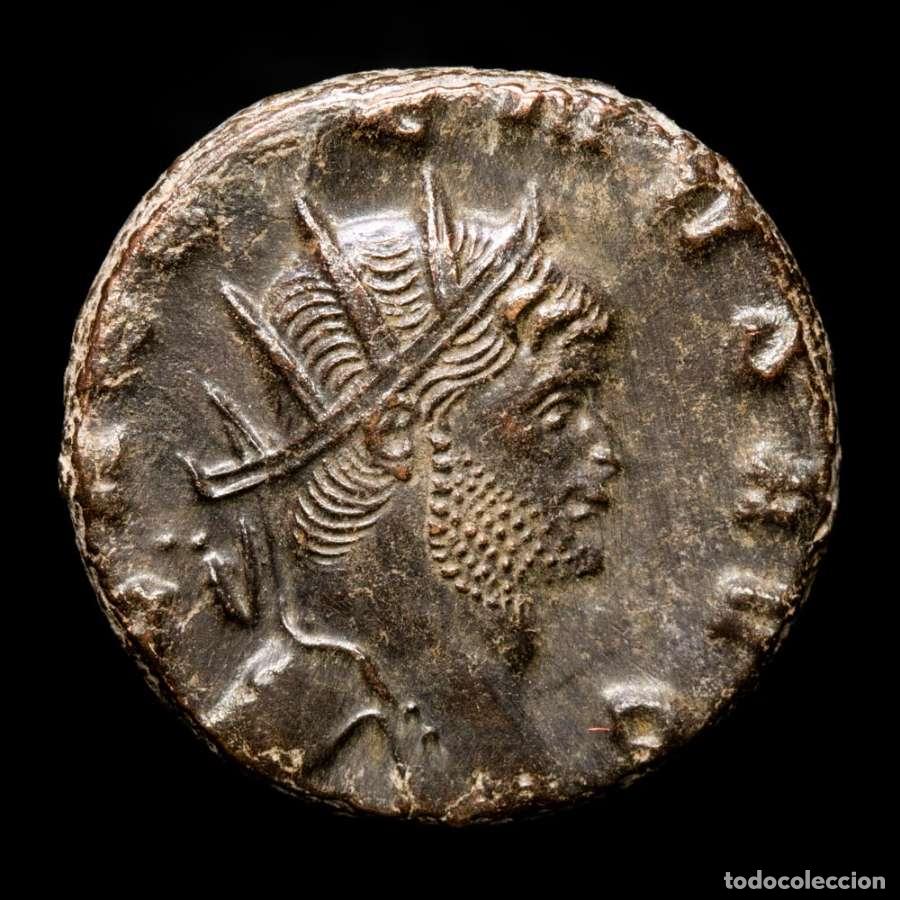 Monedas Imperio romano: Galieno. Antoniniano, Roma. DIANAE CONS AVG XI - ant&iacute;lope (242)
