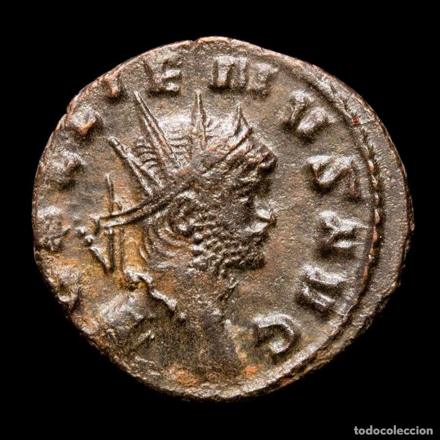 Monedas Imperio romano: Galieno. Antoniniano, Roma. DIANAE CONS AVG XI - ant&iacute;lope (246)