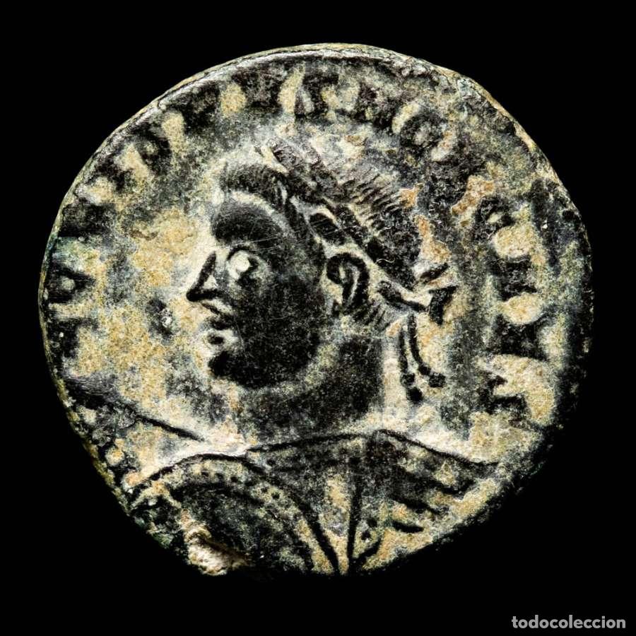 Monedas Imperio romano: Crispo Cesar - &AElig; Follis - Trier - BEATA TRANQVILLITAS / PTR (4535)