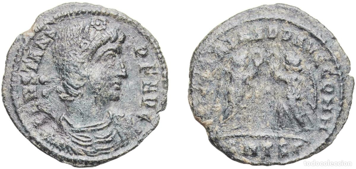 Monedas Imperio romano: Rome Roman Empire 347 - 348 SMTS&Gamma; AE Nummus - Constans I (VICTORIAE DD AVGG Q NN) Bronze Thessaloni