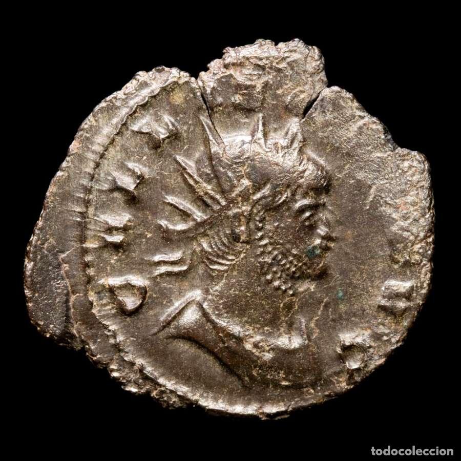 Monedas Imperio romano: Galieno. Antoniniano, Roma. DIANAE CONS AVG XI - ant&iacute;lope (248)