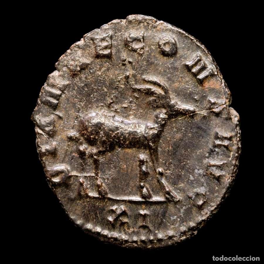 Monedas Imperio romano: Galieno. Antoniniano, Roma. DIANAE CONS AVG XI - ant&iacute;lope (260)