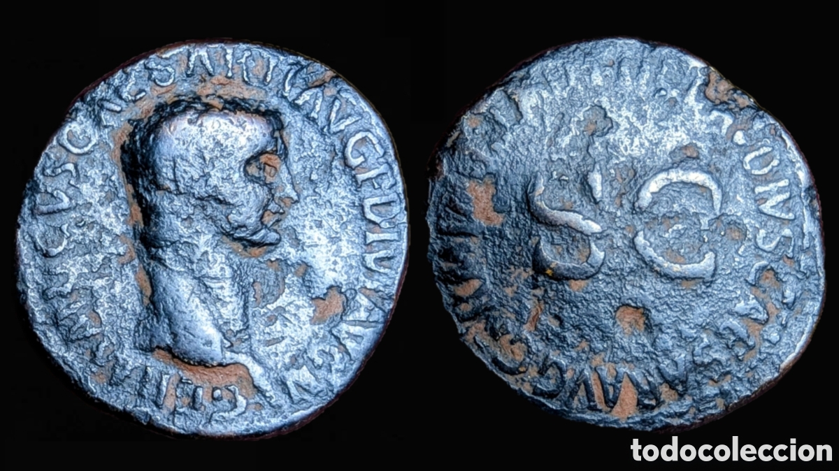 Monedas Imperio romano: As Germ&aacute;nico 42 d.C. ( Claudio I )