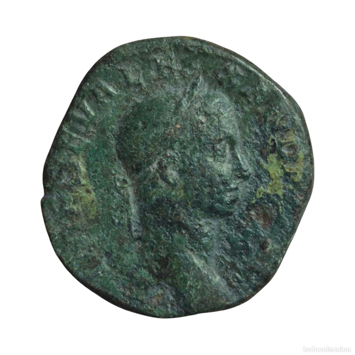 Monedas Imperio romano: NT/ SESTERCIO ALEJANDRO SEVERO REV. VICTORIA (A1291)