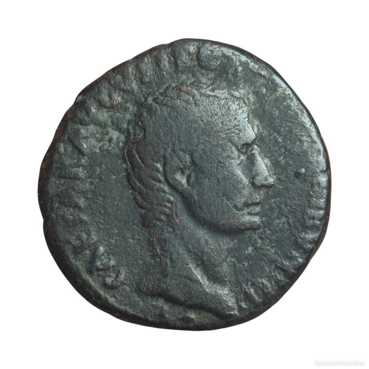Monedas Imperio romano: NT/ AS AUGUSTO GENS MAECILIA (A1287)