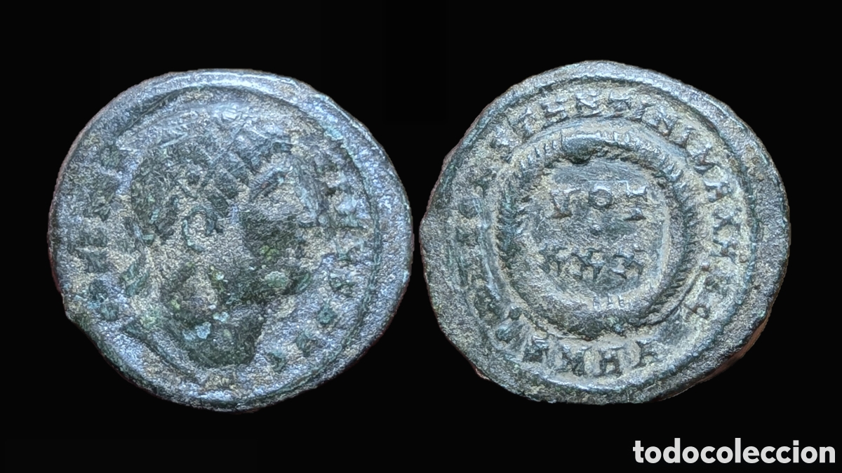 Monedas Imperio romano: Follis romano Constantino I