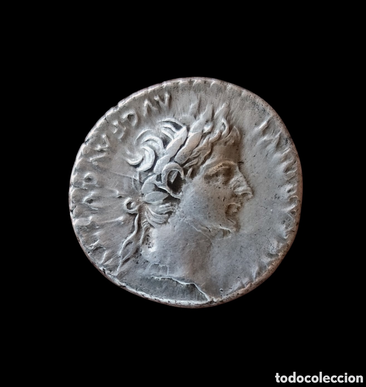 Monedas Imperio romano: Denario de Tiberio , Denarius Tiberius