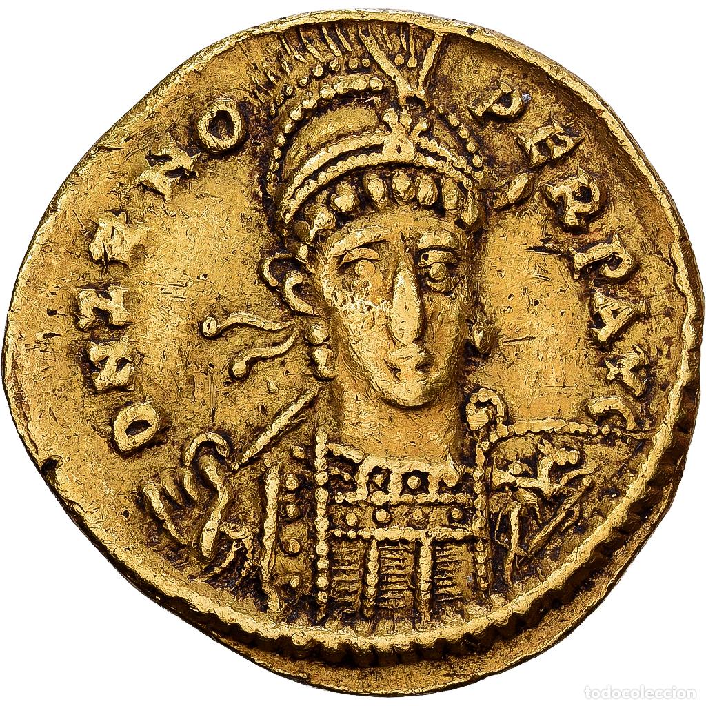 Monedas Imperio romano: [#1545911] Roman Empire, Zeno, Solidus, 476-491, Constantinople, Oro, MBC+, RIC:910