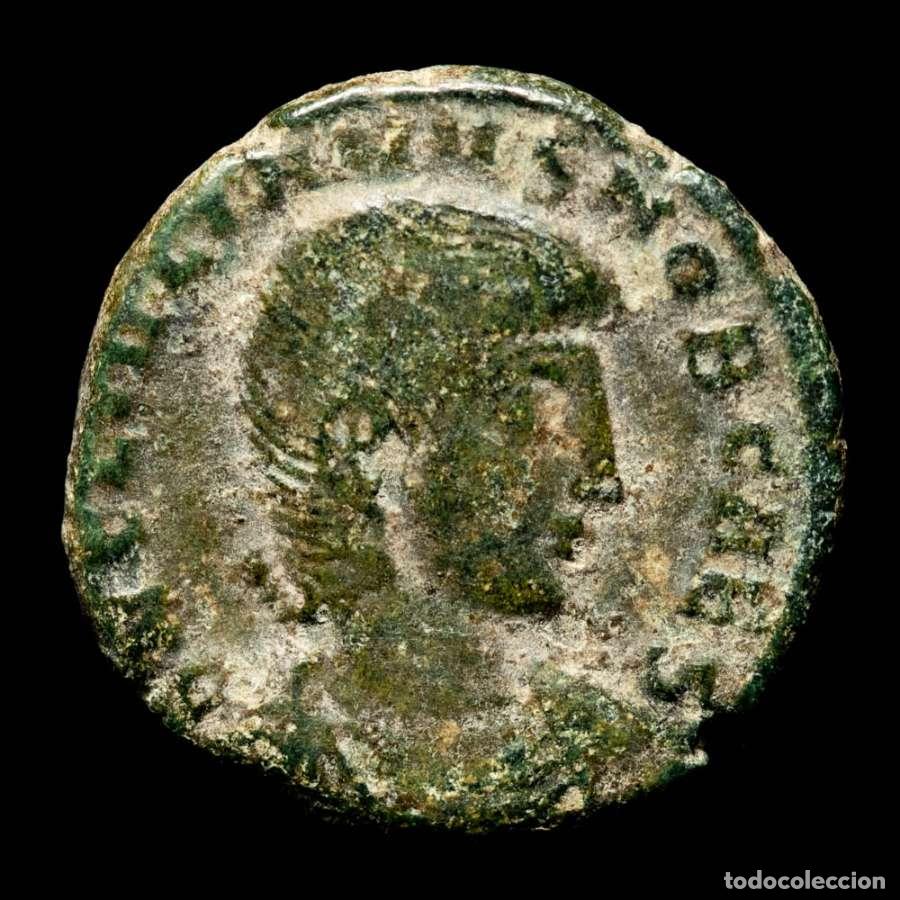Monedas Imperio romano: Juliano II - &AElig; maiorina. Tesalonica. FEL TEMP REPARATIO - M SMTSA