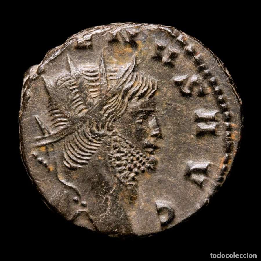 Monedas Imperio romano: Galieno. Antoniniano. Roma, 266 A.D. FORTVNA REDVX. S (299)