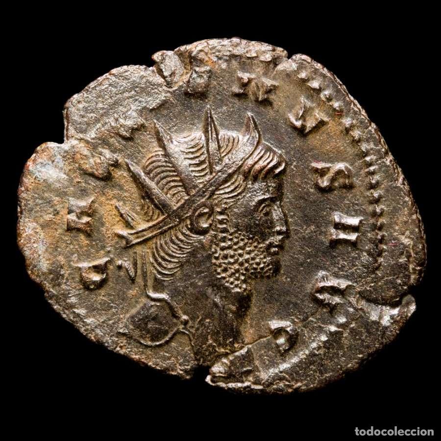 Monedas Imperio romano: Galieno. Antoniniano. Roma, 266 A.D. FORTVNA REDVX. S (300)