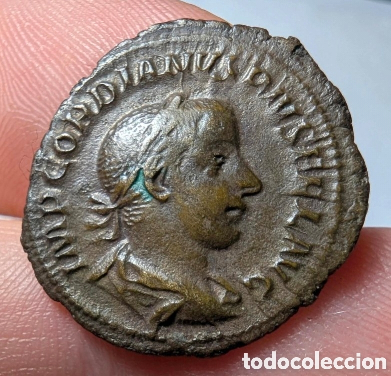 Monedas Imperio romano: Denario Gordiano III 241-242 d.C.