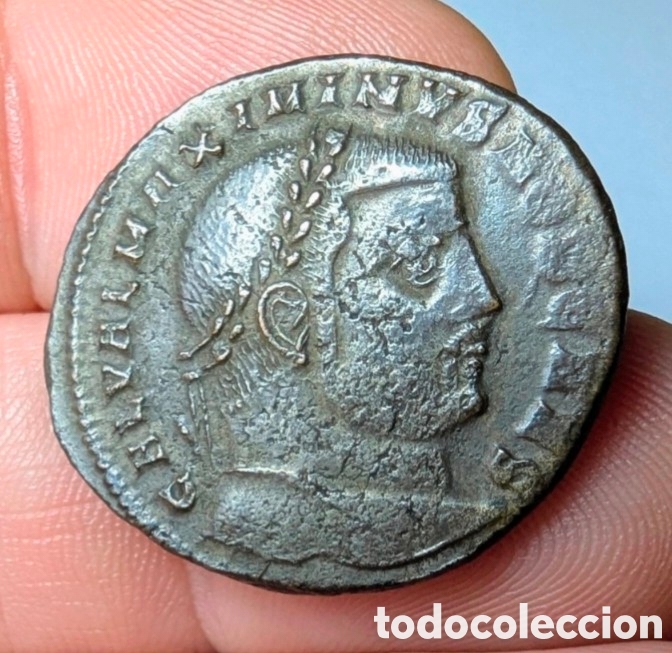 Monedas Imperio romano: Follis Maximino II Daza 308-310 d.C. Nicomedia