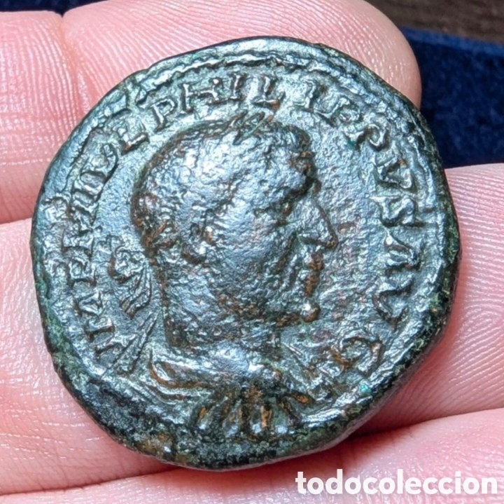 Monedas Imperio romano: Sestercio provincial Filipo I 247-248 d.C. Sarmizegetusa - Provincia Dacia