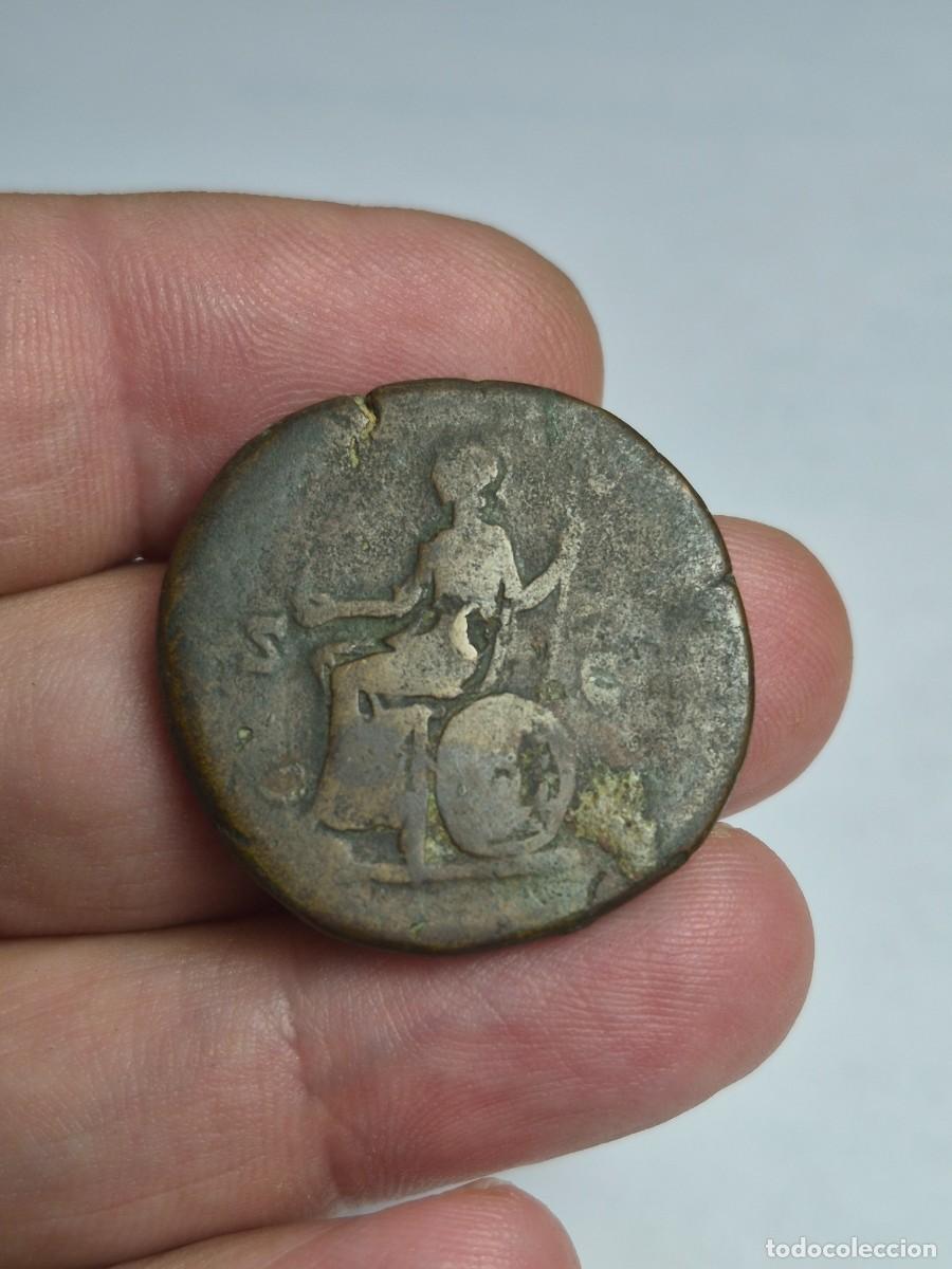 Monedas Imperio romano: NT/ SESTERCIO MARCO AURELIO 20,11 GRS (A1329) - Foto 2