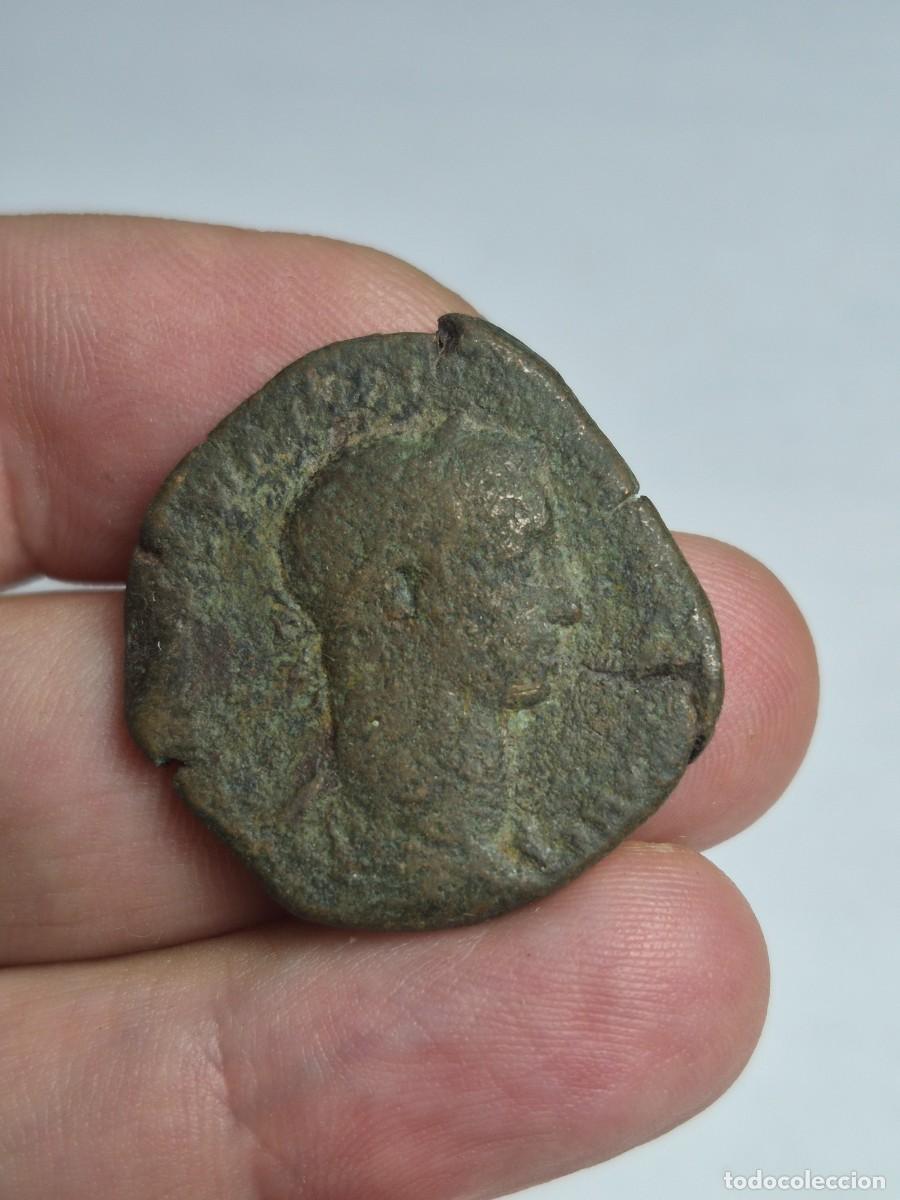 Monedas Imperio romano: NT/ SESTERCIO ALEJANDRO SEVERO 15,54 GRS (A1336)