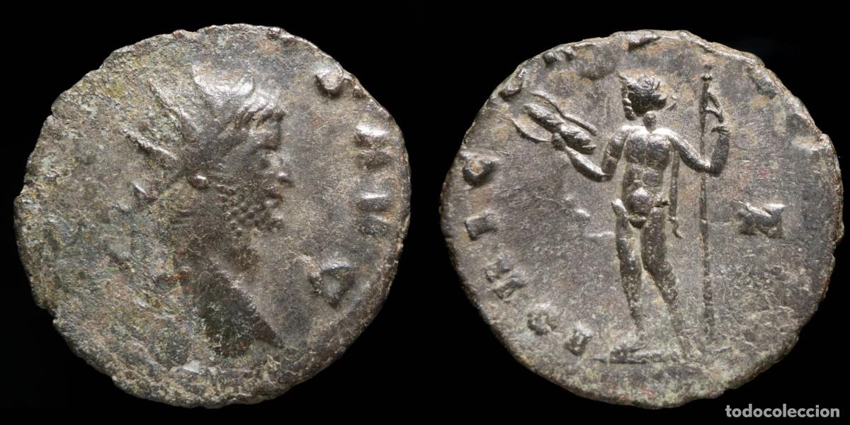 Monedas Imperio romano: Gallienus Antoninianus - IOVI CONSERVA - 20 mm / 2.42 gr.