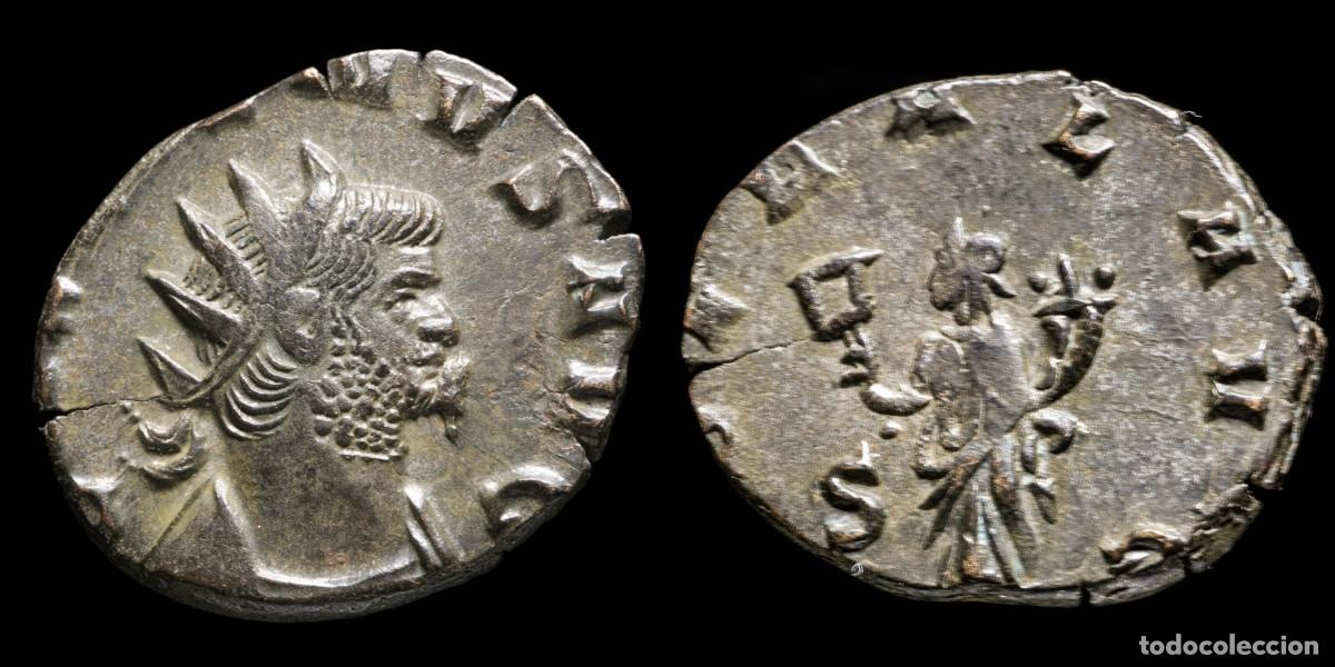 Monedas Imperio romano: Gallienus Antoninianus - LIBERAL AVG - 18 mm / 2.73 gr.