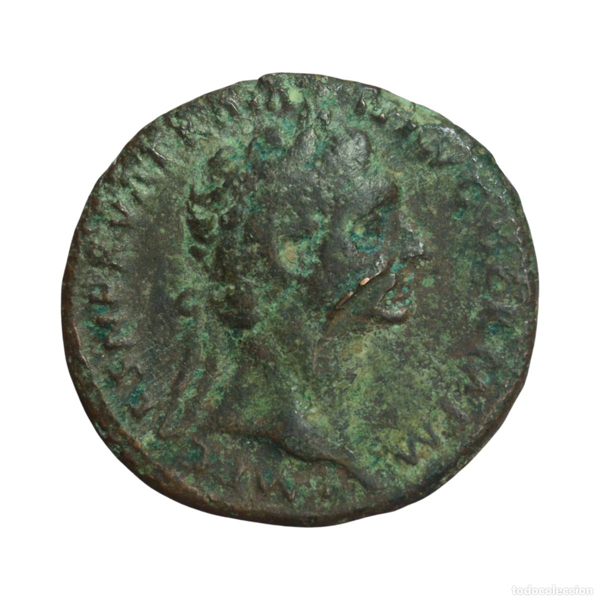 Monedas Imperio romano: NT/ AS TRAJANO REV. PIETAS (A1318)