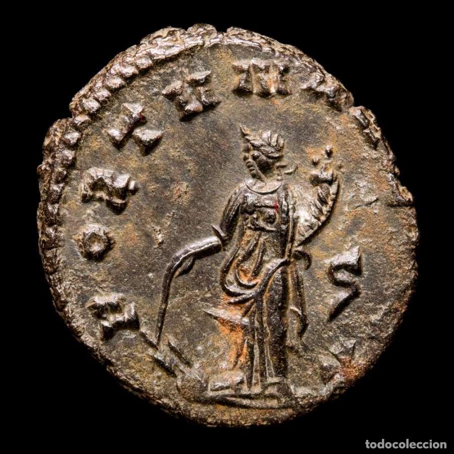 Monedas Imperio romano: Galieno. Antoniniano. Roma, 266 A.D. FORTVNA REDVX. S (304)
