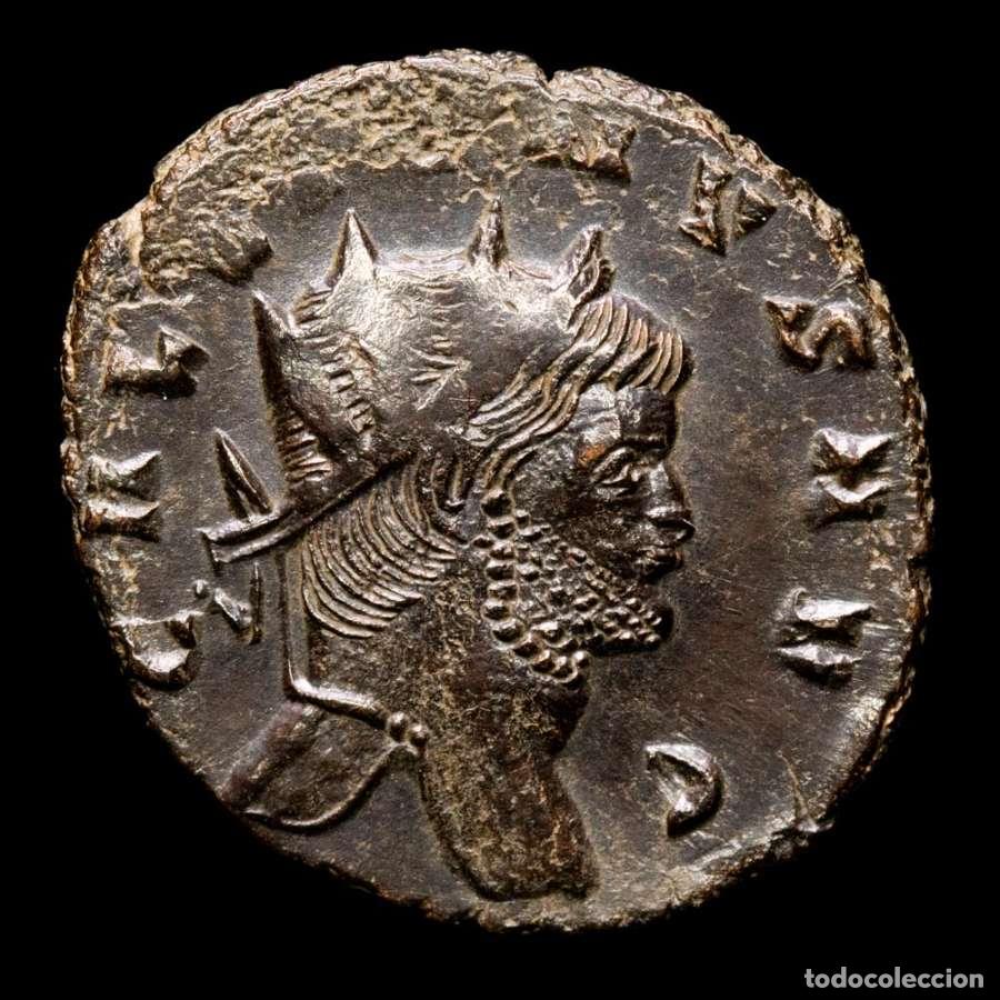 Monedas Imperio romano: Galieno. Antoniniano. Roma, 266 A.D. FORTVNA REDVX. S (305)
