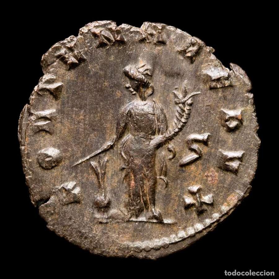 Monedas Imperio romano: Galieno. Antoniniano. Roma, 266 A.D. FORTVNA REDVX. S (306)