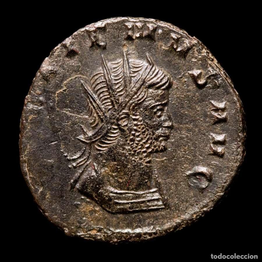 Monedas Imperio romano: Galieno. Antoniniano. Roma, 266 A.D. FORTVNA REDVX. S (308)