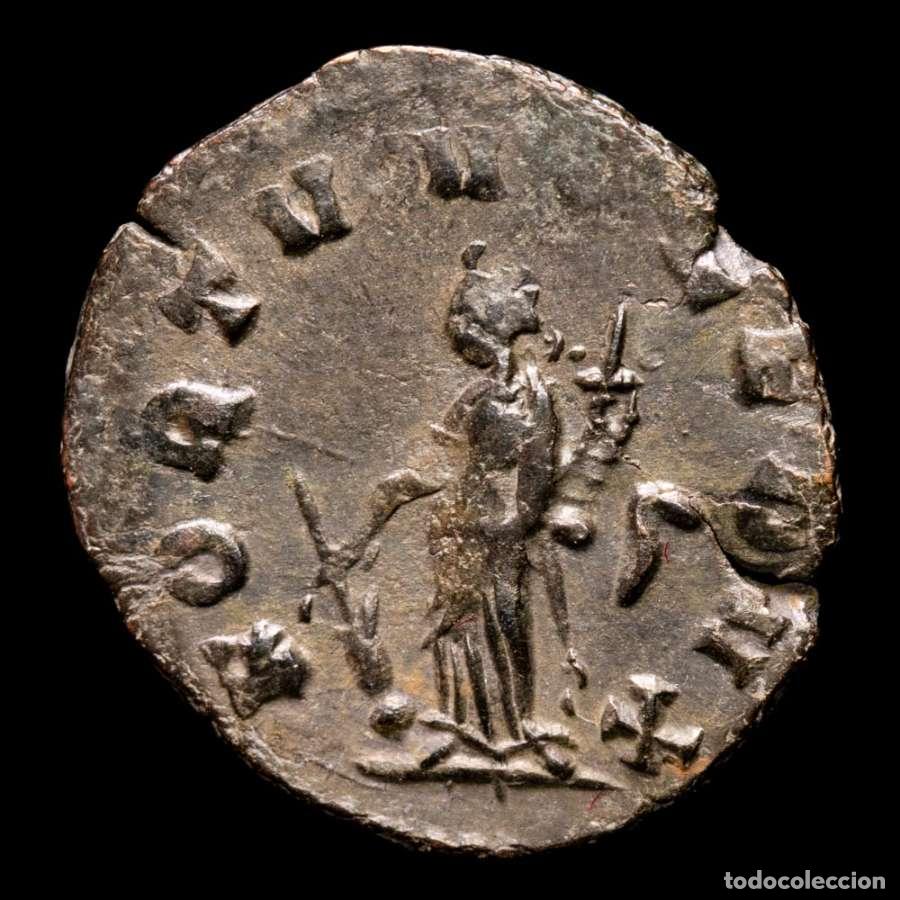Monedas Imperio romano: Galieno. Antoniniano. Roma, 266 A.D. FORTVNA REDVX. S (310)
