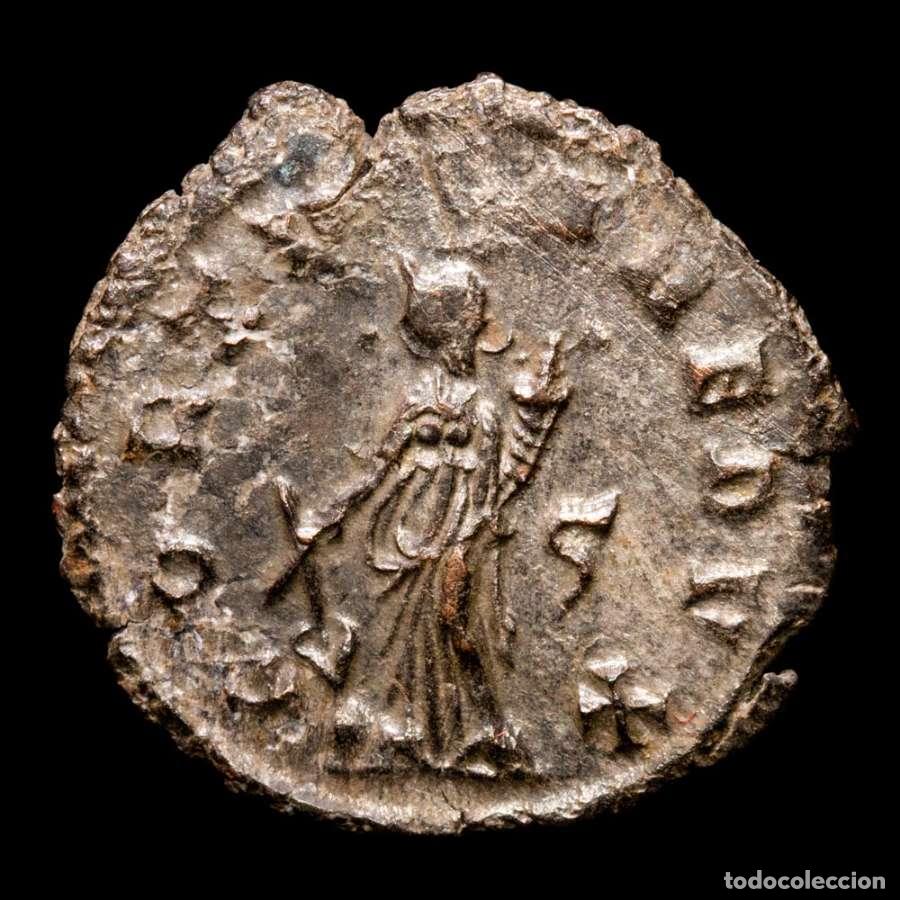 Monedas Imperio romano: Galieno. Antoniniano. Roma, 266 A.D. FORTVNA REDVX. S (311)
