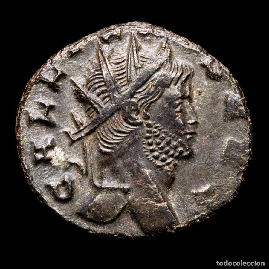Monedas Imperio romano: Galieno. Antoniniano. Roma, 266 A.D. FORTVNA REDVX. S (313)