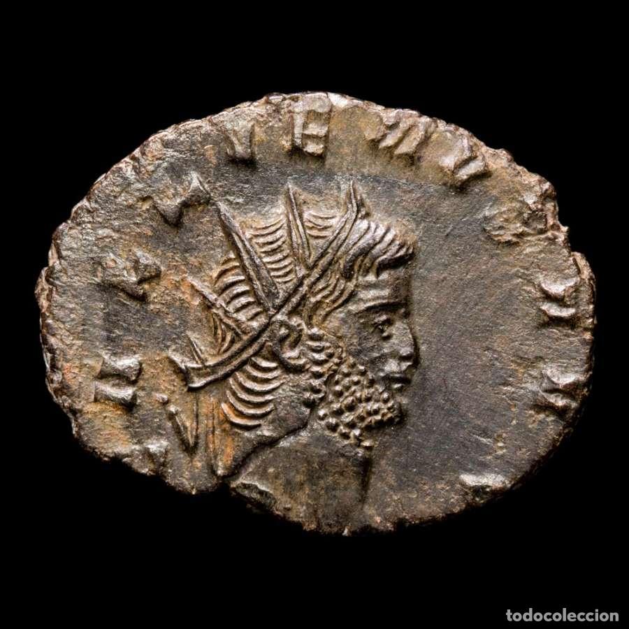 Monedas Imperio romano: Galieno. Antoniniano. Roma, 266 A.D. FORTVNA REDVX. S (315)
