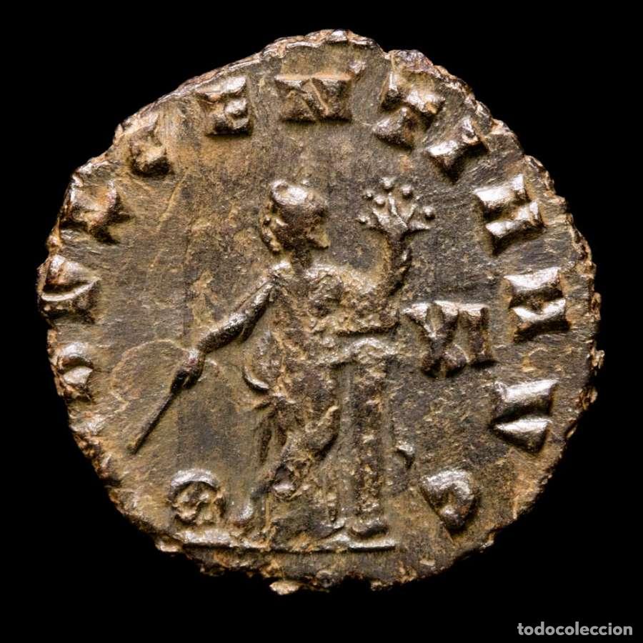 Monedas Imperio romano: Gallieno. Antoniniano plateado. Roma, 266. INDVLGENTIA.AVG. XI.(325)