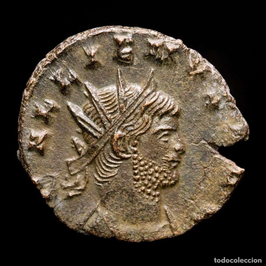 Monedas Imperio romano: Galieno 253-268 dC, antoniniano. Roma. IOVI CONS AVG S Cabra (330)