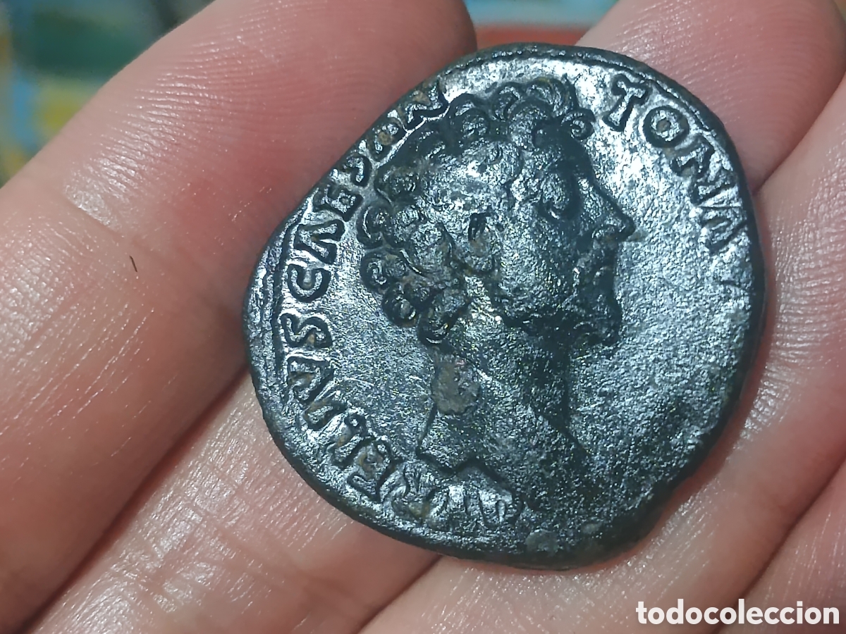 Monedas Imperio romano: Buen Sestercio de Marco Aurelio - Foto 5