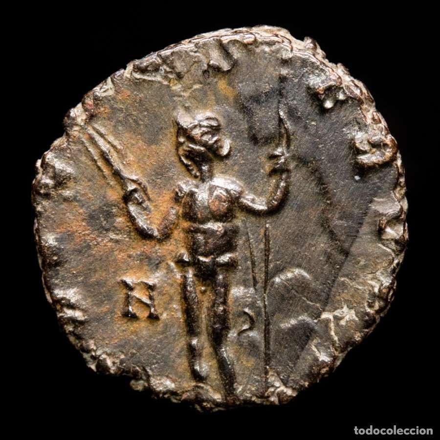 Monedas Imperio romano: Gallienus, antoninianus. Roma, 266 d.C. IOVI CONSERVAT. N. (341)
