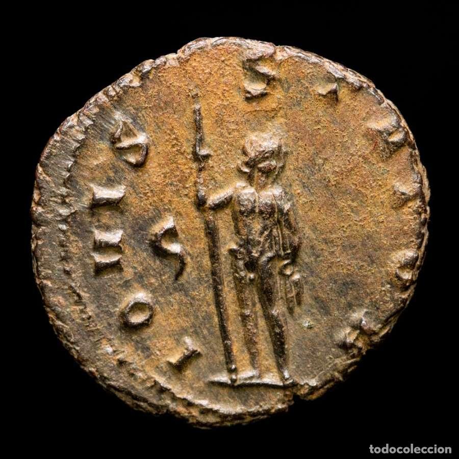 Monedas Imperio romano: Galieno (253-268 d.C.). Antoniniano AE. Roma. IOVI STATORI - S (349)
